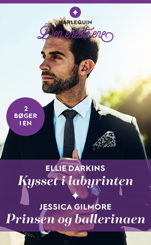 Book cover for Kysset i labyrinten  / Prinsen og ballerinaen
