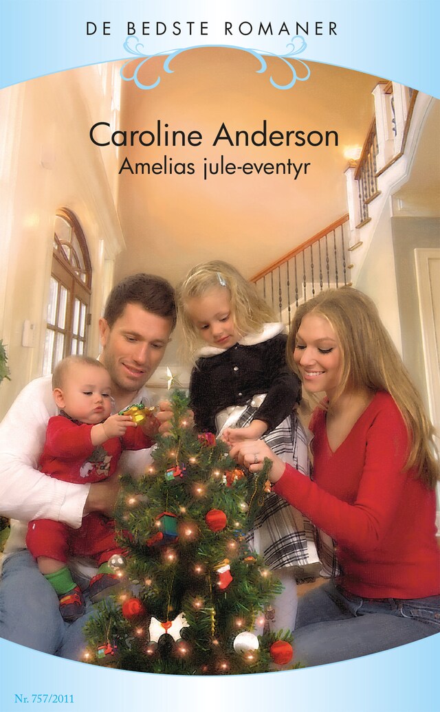 Book cover for Amelias juleeventyr