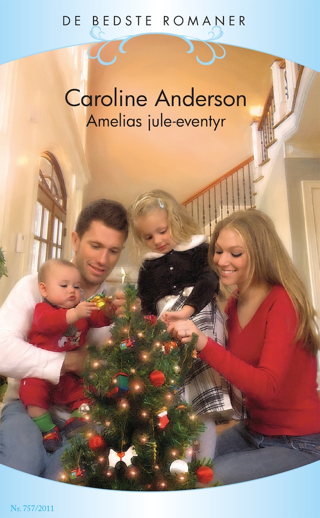 Portada de libro para Amelias juleeventyr