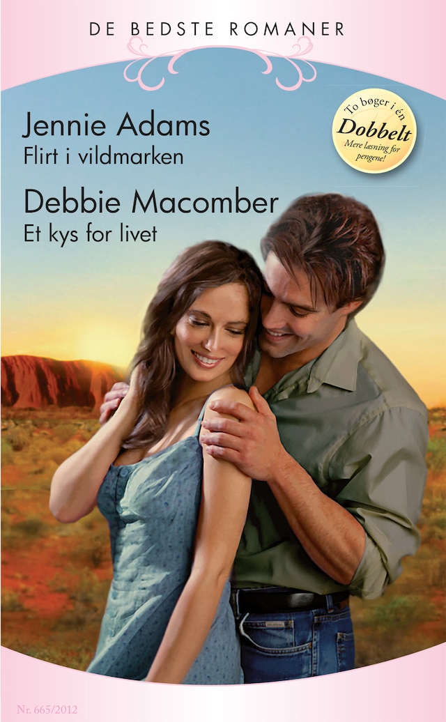 Book cover for Flirt i vildmarken / Et kys for livet