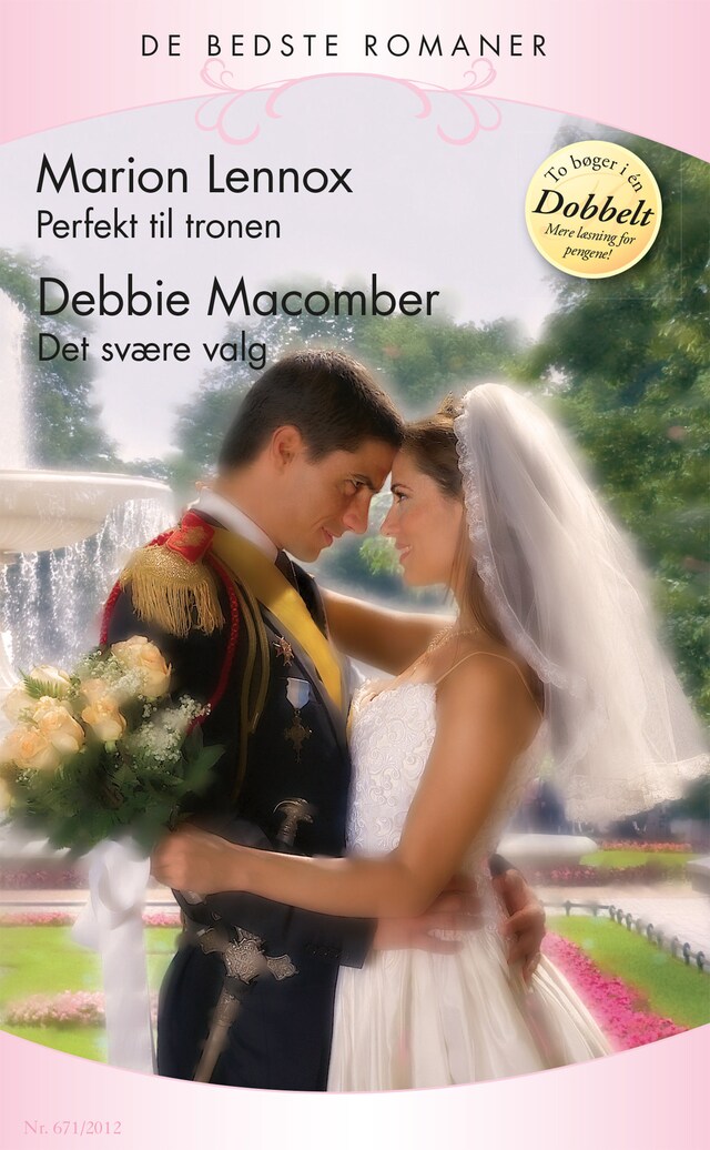 Couverture de livre pour Perfekt til tronen / Det svære valg