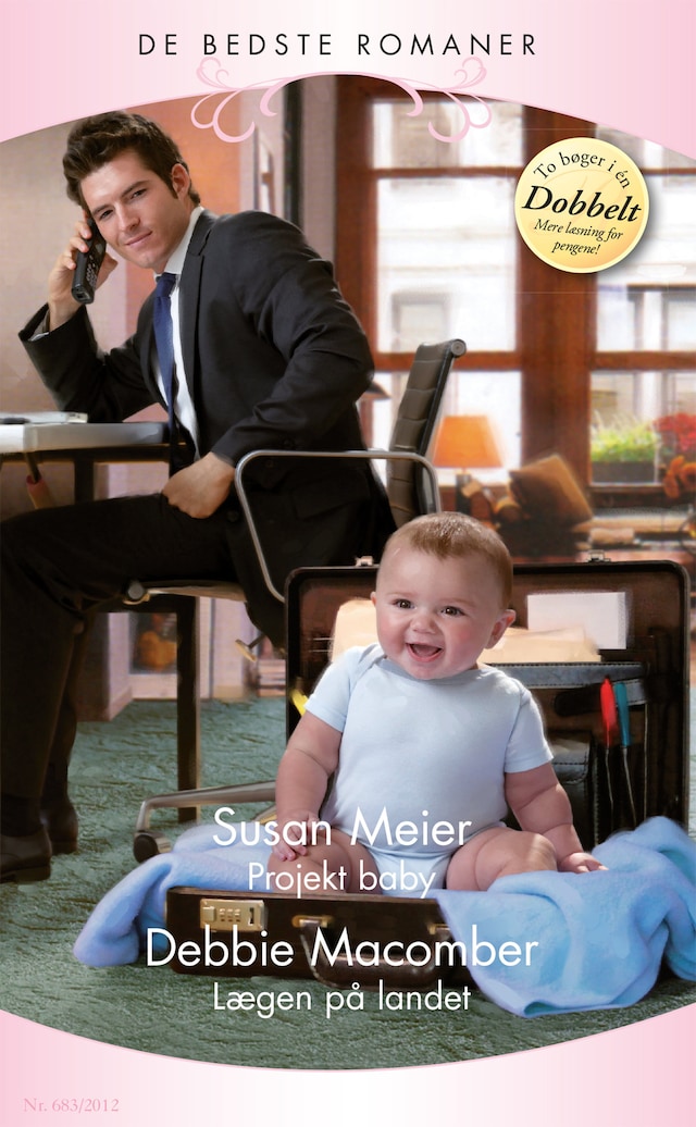 Buchcover für Projekt baby / Lægen på landet