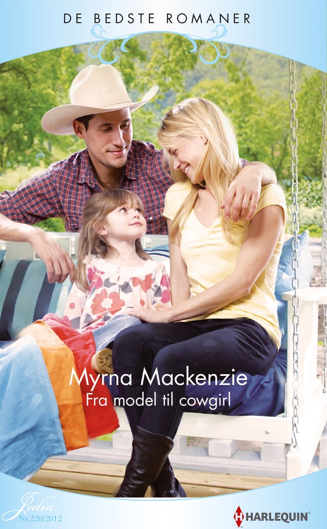 Book cover for Fra model til cowgirl