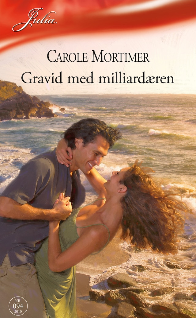 Book cover for Gravid med milliardæren