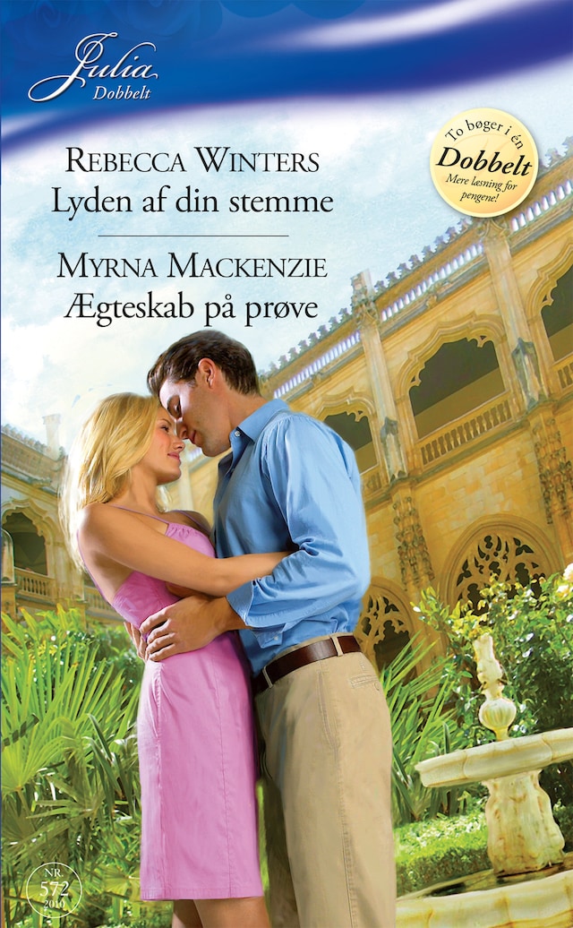 Book cover for Lyden af din stemme / Ægteskab på prøve