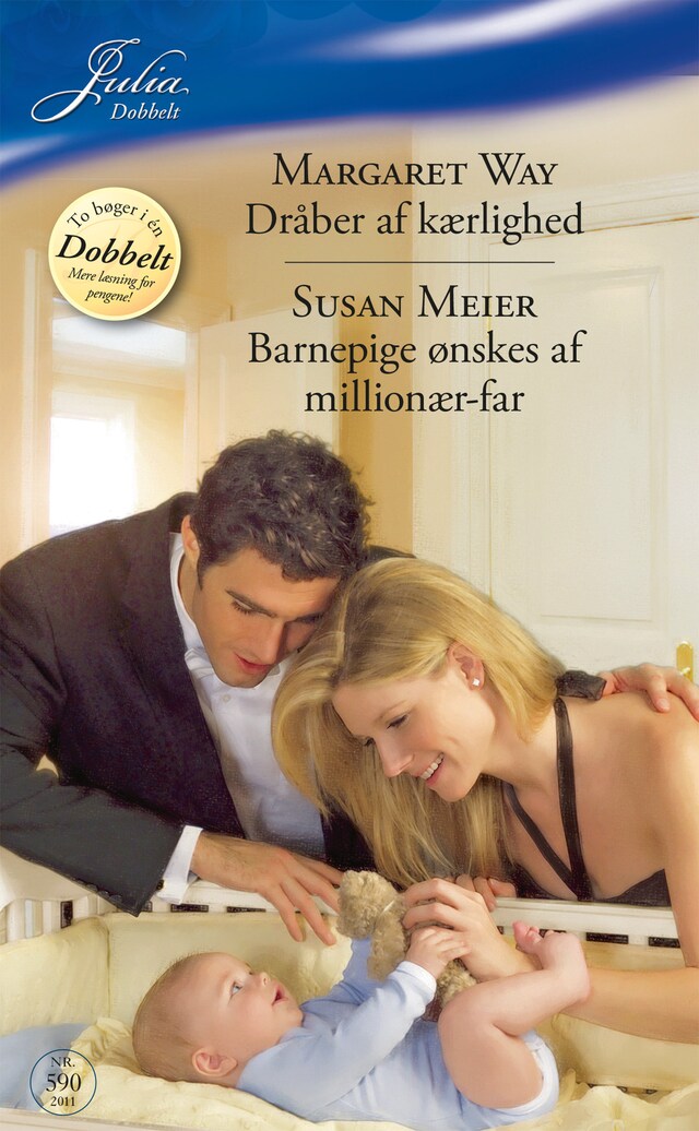 Copertina del libro per Dråber af kærlighed / Barnepige ønskes af millionær-far