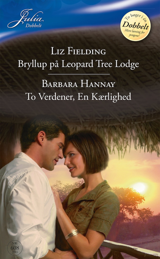 Couverture de livre pour Bryllup på Leopard Tree Lodge / To Verdener, En Kærlighed