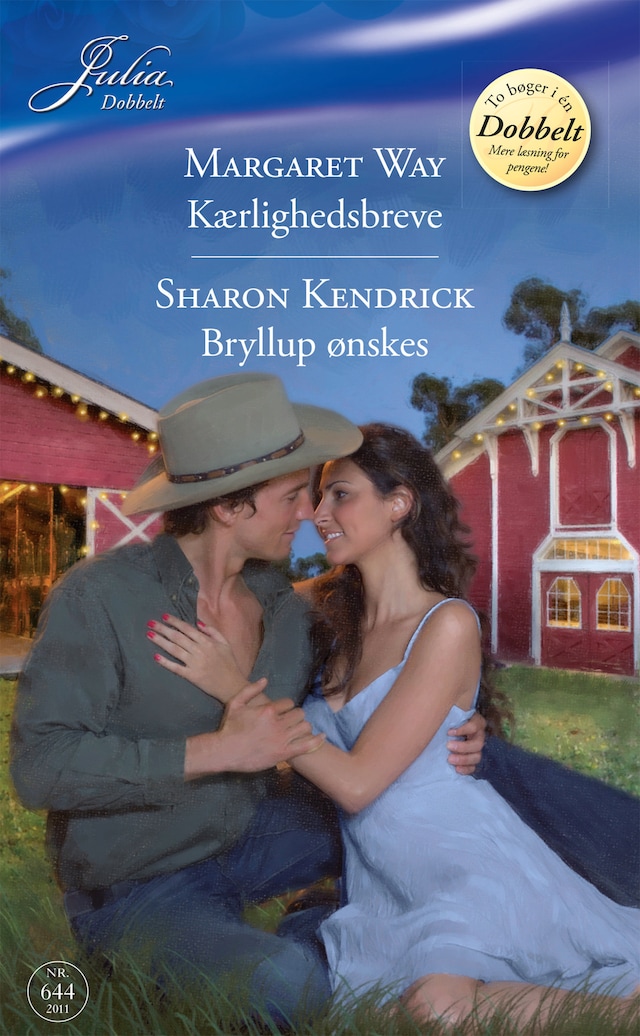 Portada de libro para Kærlighedsbreve / Bryllup ønskes