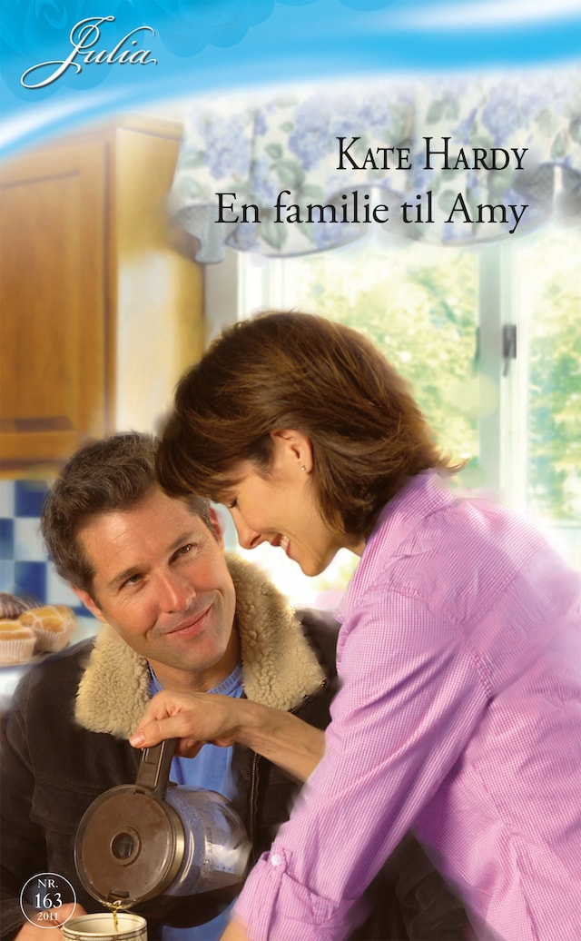 Couverture de livre pour En familie til Amy