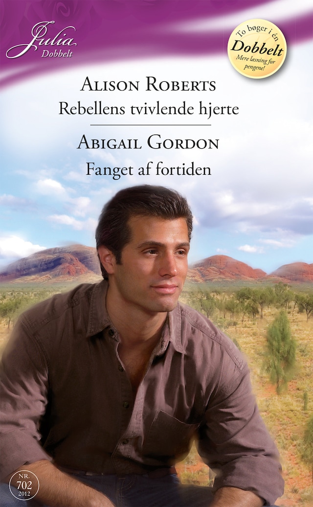 Book cover for Rebellens tvivlende hjerte / Fanget af fortiden