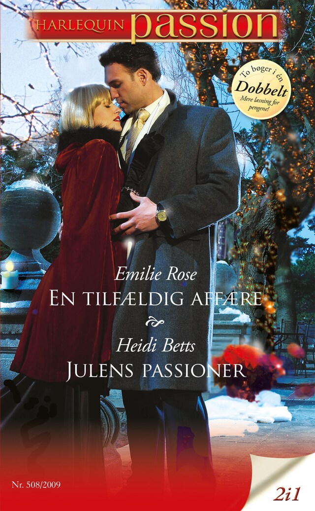 Okładka książki dla En tilfældig affære / Julens passioner