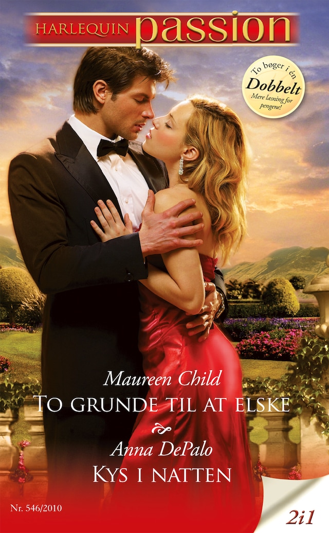 Book cover for To grunde til at elske / Kys i natten