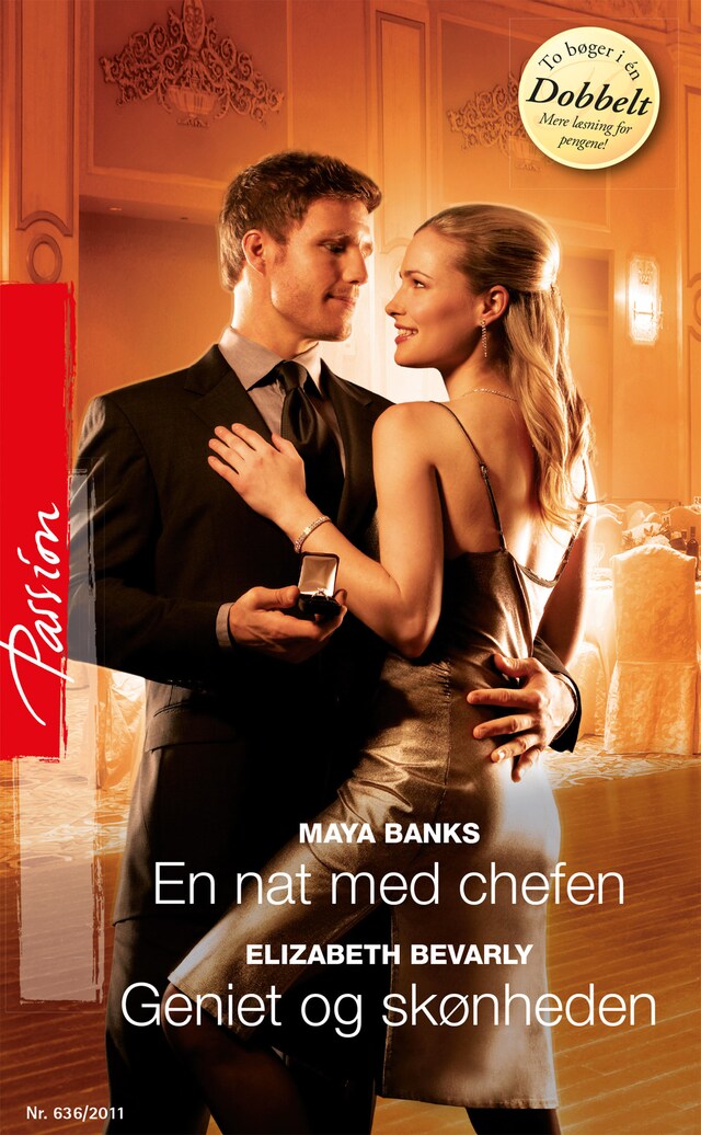 En nat med chefen / Geniet og skønheden Book cover for En nat med chefen / Geniet og skønheden