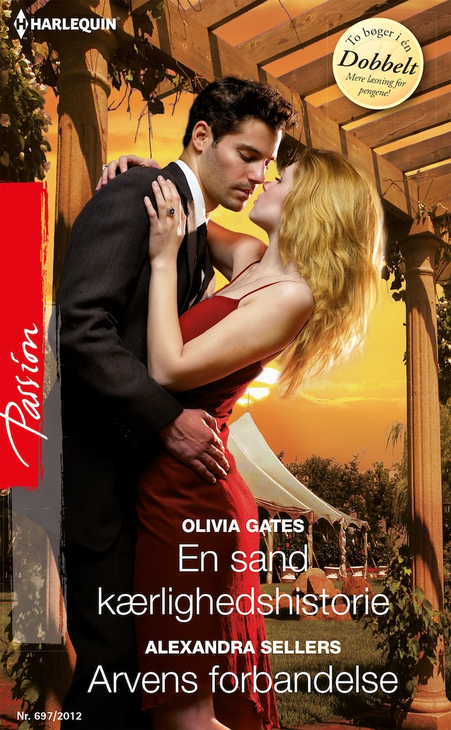 En sand kærlighedshistorie / Arvens forbandelse Book cover for En sand kærlighedshistorie / Arvens forbandelse