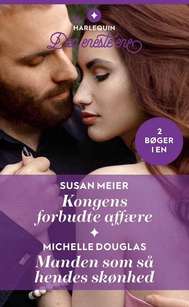 Buchcover für Kongens forbudte affære / Manden som så hendes skønhed