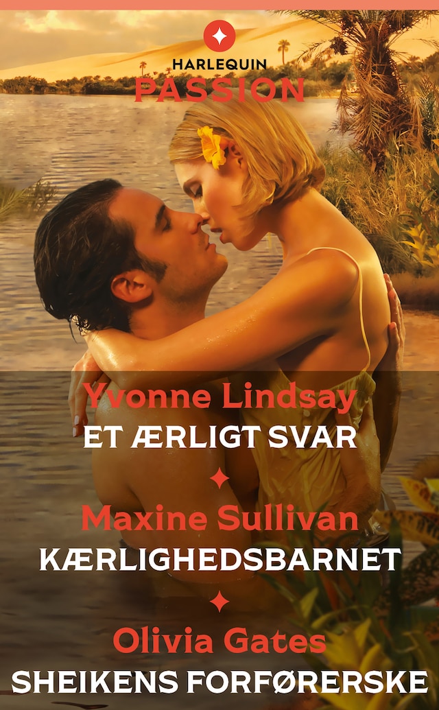 Okładka książki dla Et ærligt svar / Kærlighedsbarnet / Sheikens forførerske