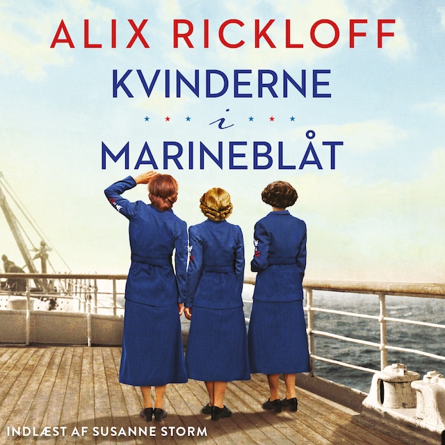 Book cover for Kvinderne i marineblåt