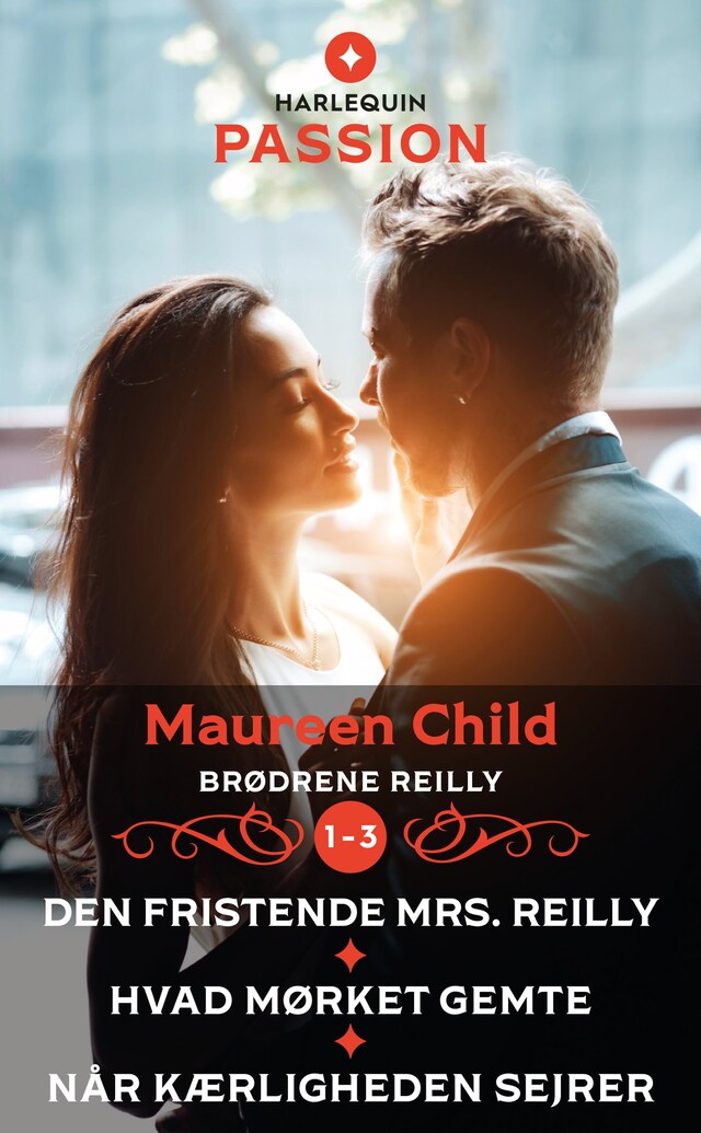 Book cover for Den fristende mrs. Reilly / Hvad mørket gemte / Når kærligheden sejrer