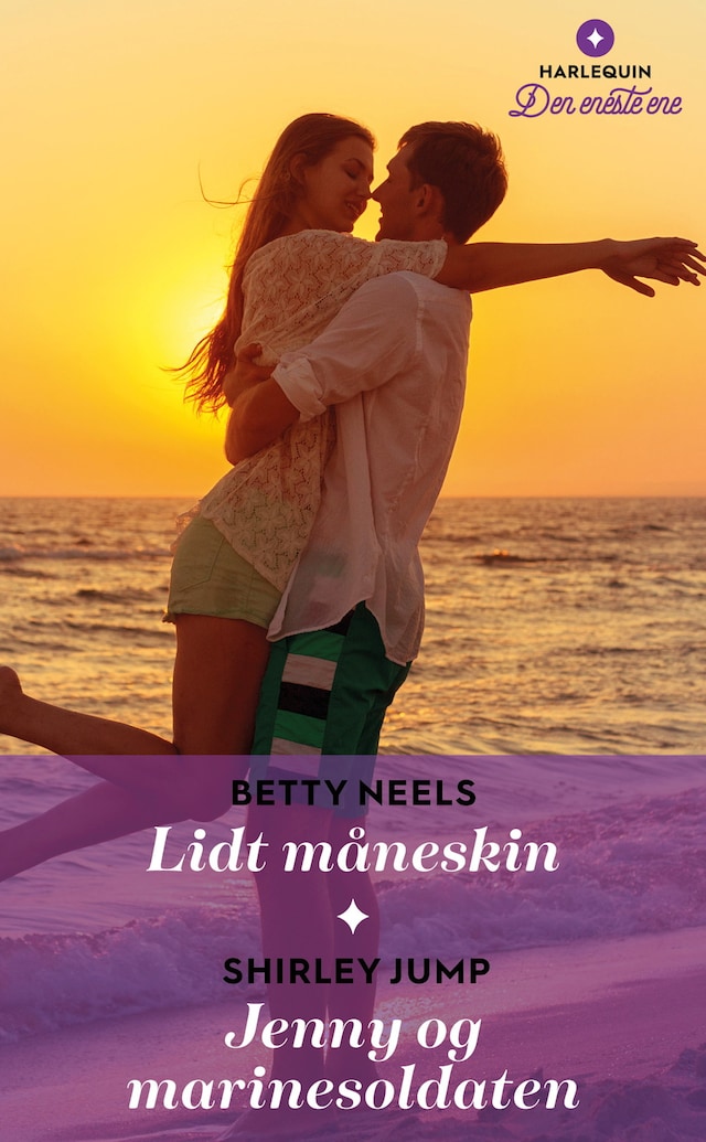 Portada de libro para Lidt måneskin / Jenny og marinesoldaten