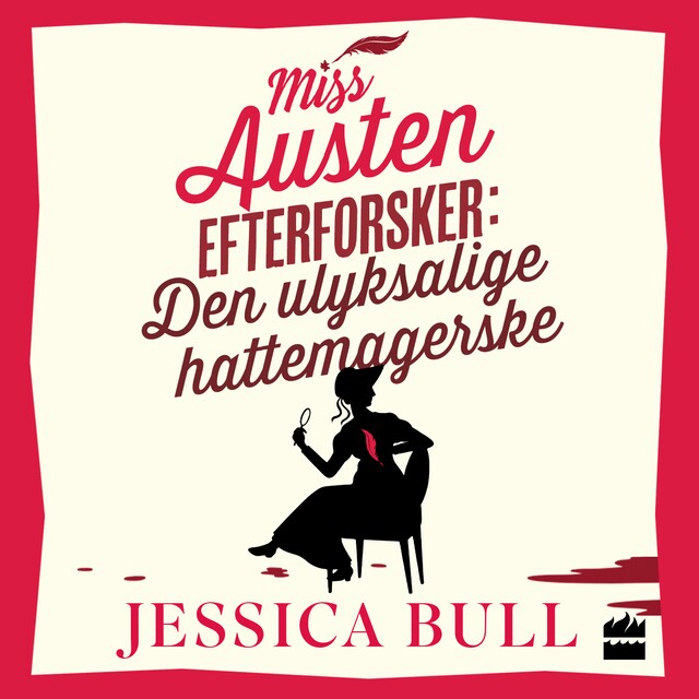 Book cover for Den ulyksalige hattemagerske