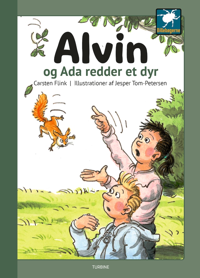 Book cover for Alvin og Ada redder et dyr