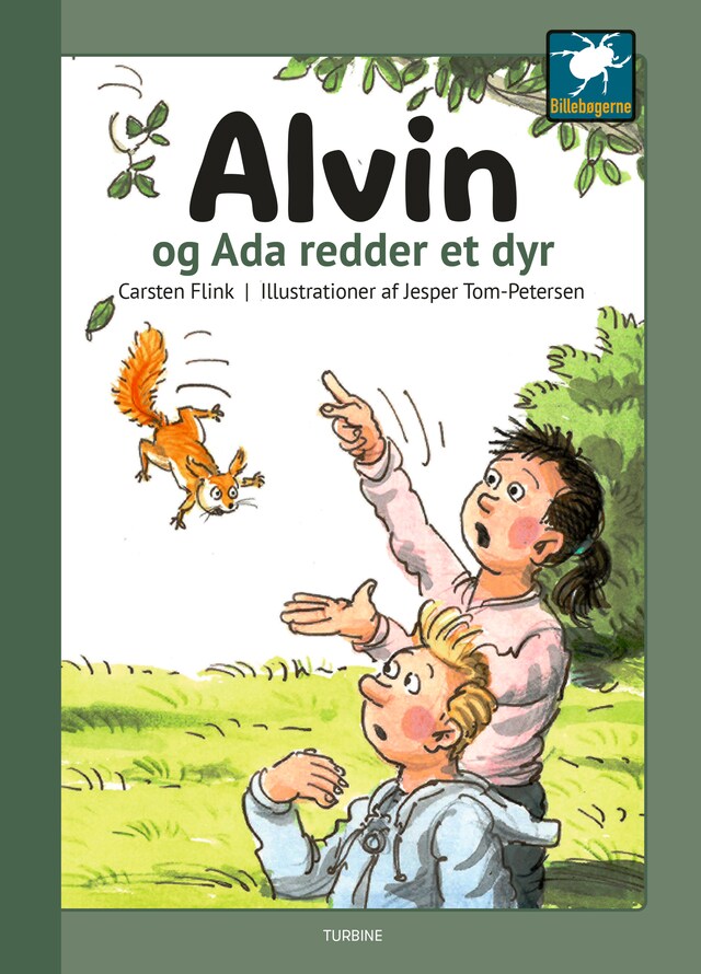 Buchcover für Alvin og Ada redder et dyr