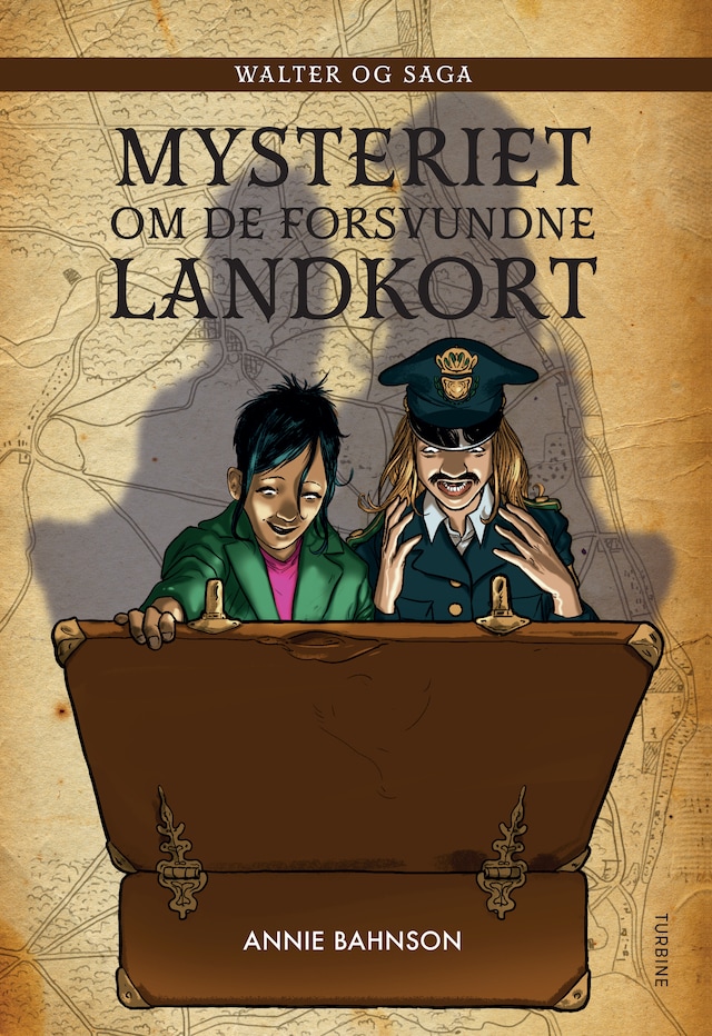 Book cover for Walter og Saga – Mysteriet om de forsvundne landkort