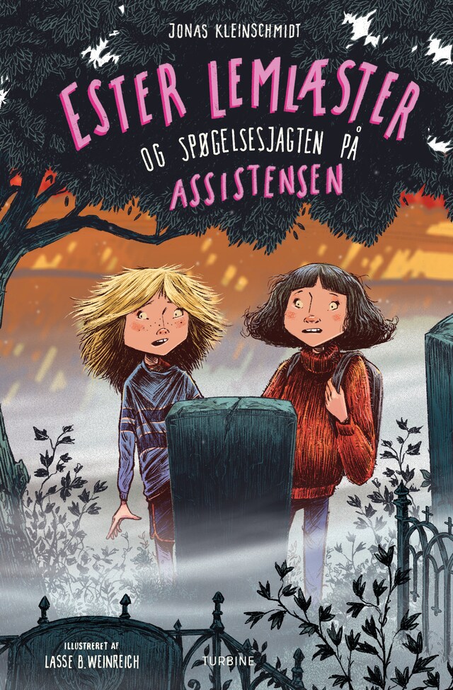 Copertina del libro per Ester Lemlæster og spøgelsesjagten på Assistensen