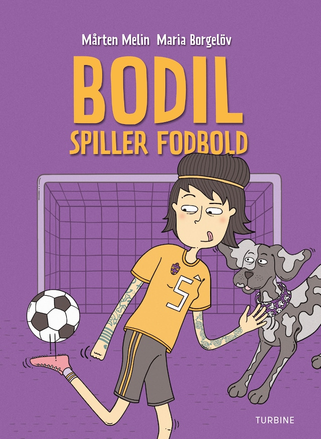 Book cover for Bodil spiller fodbold