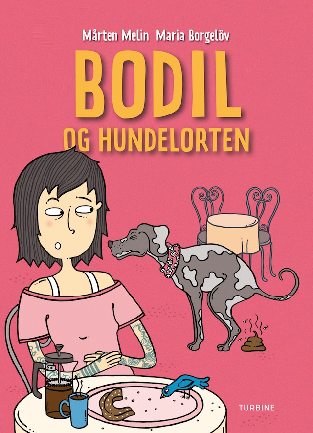 Book cover for Bodil og hundelorten