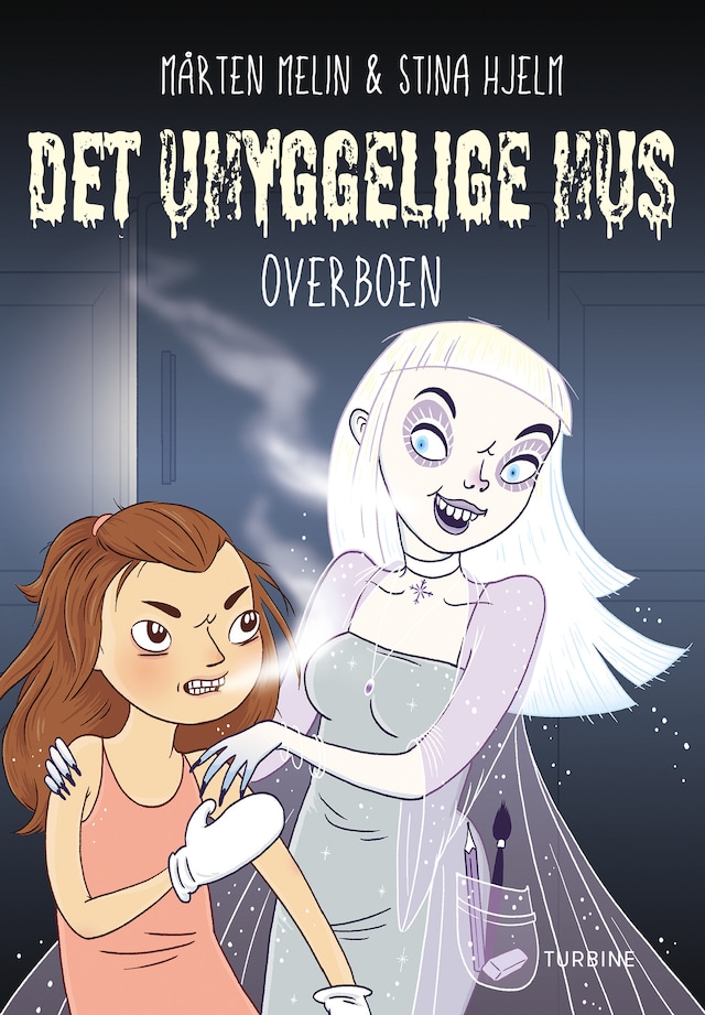 Buchcover für Det uhyggelige hus – Overboen