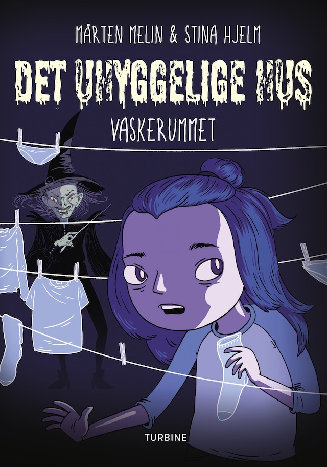 Buchcover für Det uhyggelige hus – Vaskerummet