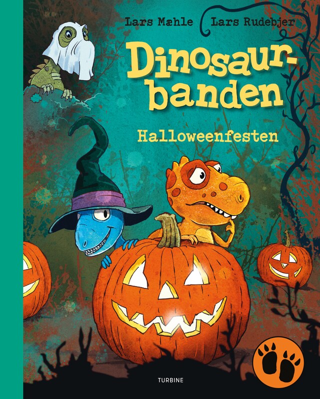 Boekomslag van Dinosaurbanden - Halloweenfesten