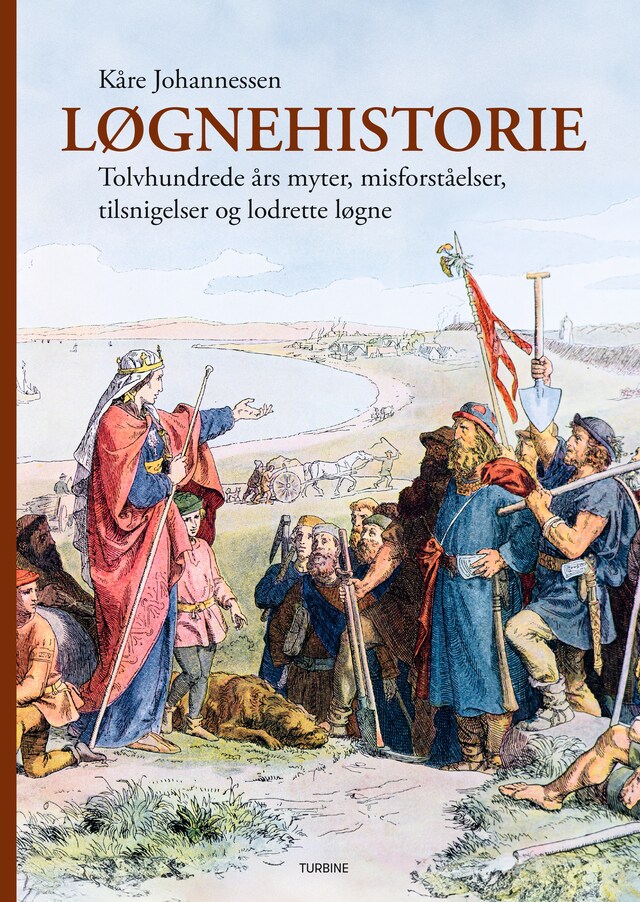 Portada de libro para Løgnehistorie