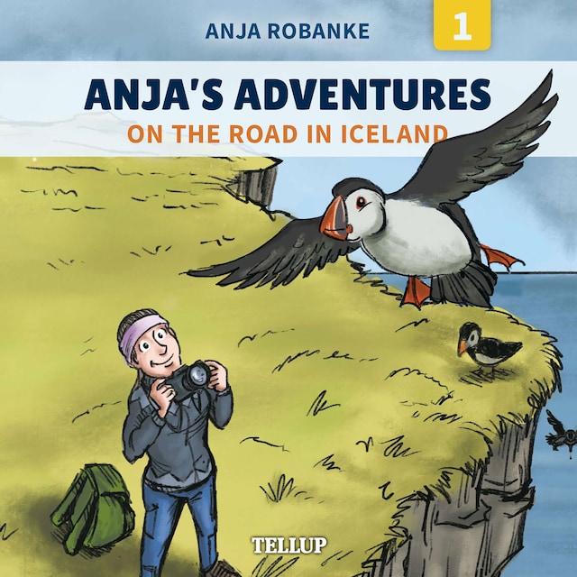 Book cover for Anja’s Adventures #1: On the Road in Iceland