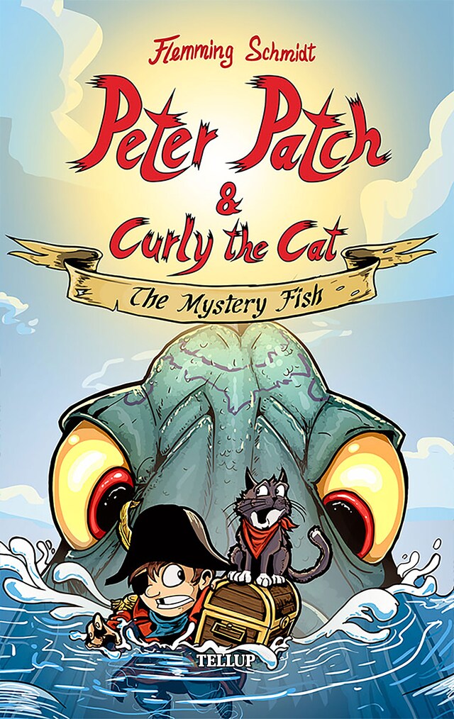 Book cover for Peter Patch and Curly the Cat #1: The Mystery Fish