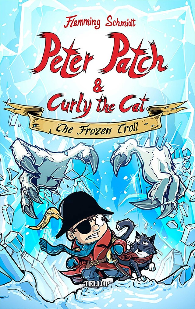 Book cover for Peter Patch and Curly the Cat #2: The Frozen Troll