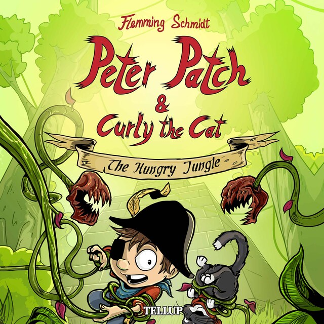 Book cover for Peter Patch and Curly the Cat #3: The Hungry Jungle