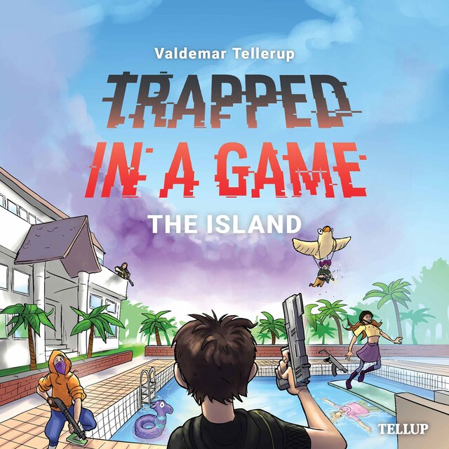 Book cover for Trapped in a Game #1: The Island