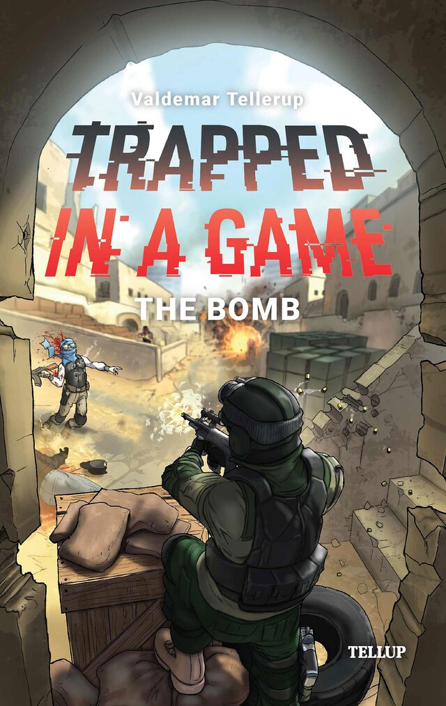 Trapped in a Game #4: The Bomb Book cover for Trapped in a Game #4: The Bomb