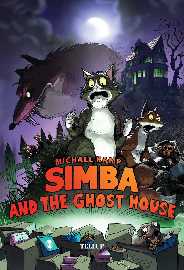 Book cover for Simba #3: Simba and the Ghost House