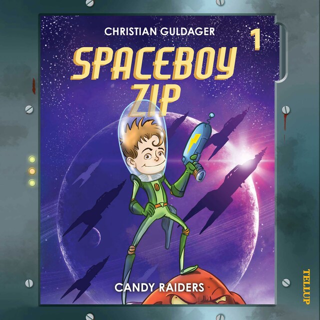 Book cover for Spaceboy Zip #1: The Candy Raiders