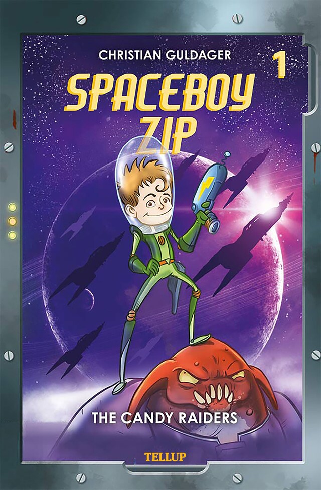 Book cover for Spaceboy Zip #1: The Candy Raiders