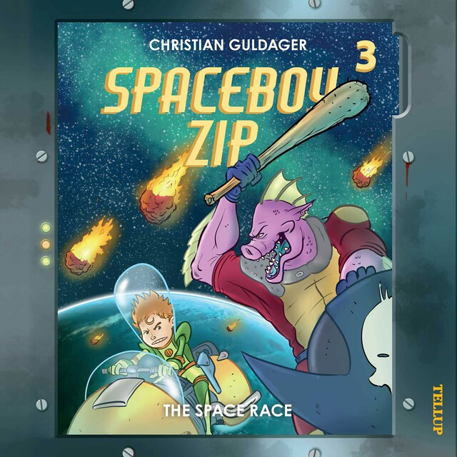 Book cover for Spaceboy Zip #3: The Space Race