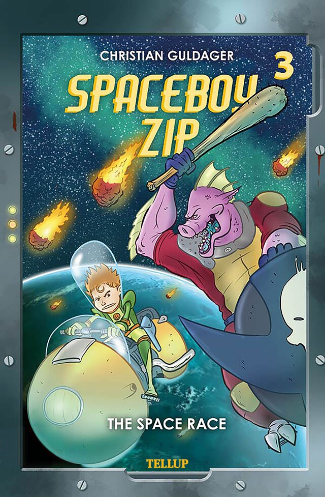 Book cover for Spaceboy Zip #3: The Space Race