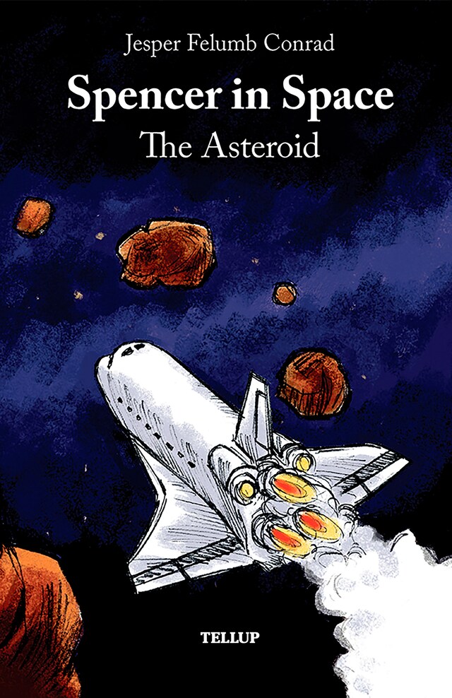 Book cover for Spencer in Space #4: The Asteroid