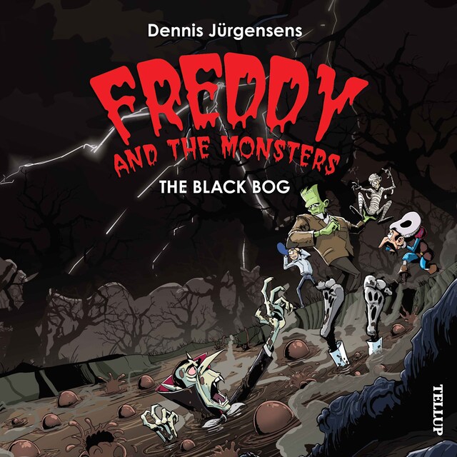 Book cover for Freddy and the Monsters #4: The Black Bog