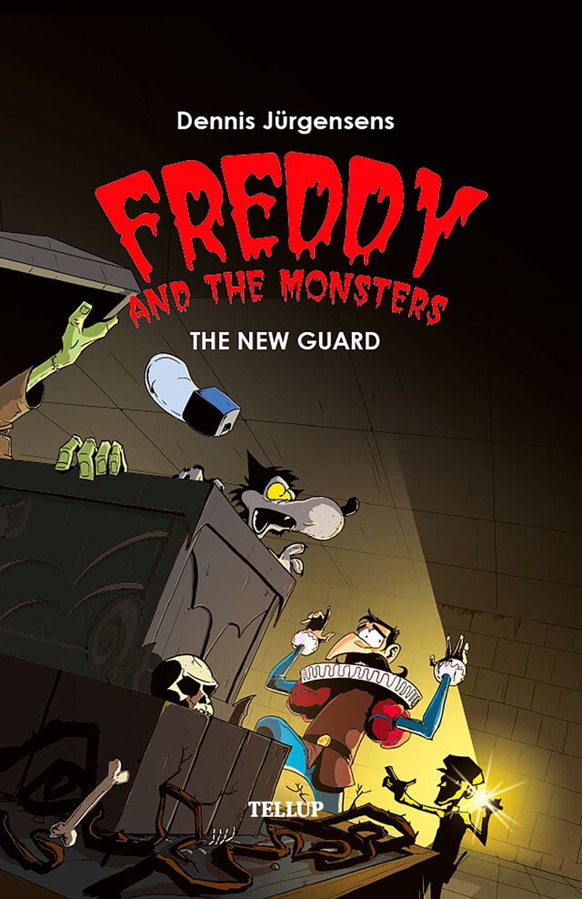 Book cover for Freddy and the Monsters #5: The New Guard