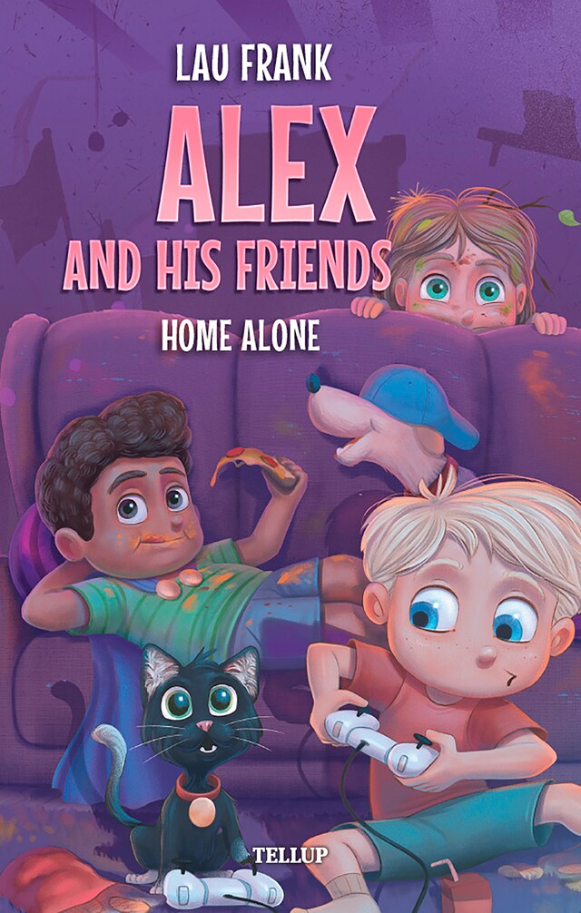 Book cover for Alex and His Friends #3: Home Alone