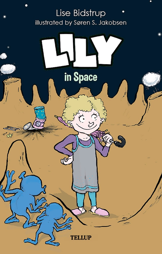 Book cover for Lily #2: Lily in Space